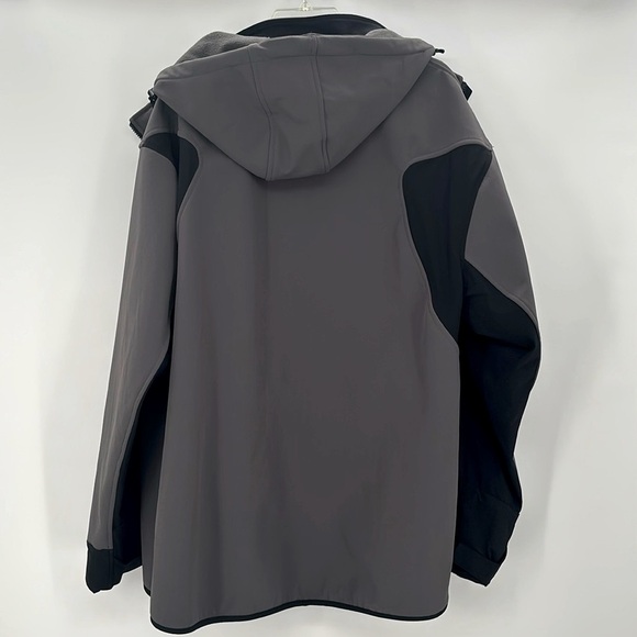 Duluth Trading Co mens Black Hills Softshell Work Jacket Size 3XL - Picture 2 of 6